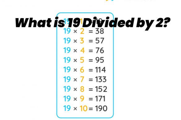 19 divided by 2