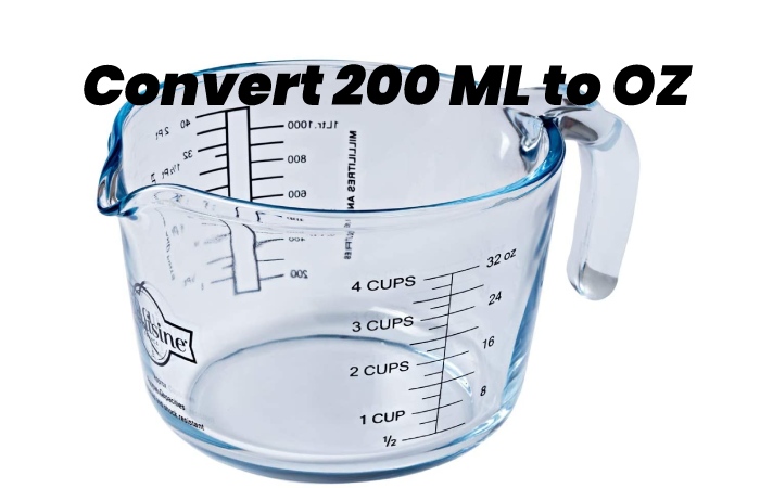 Convert 200 ML to OZ