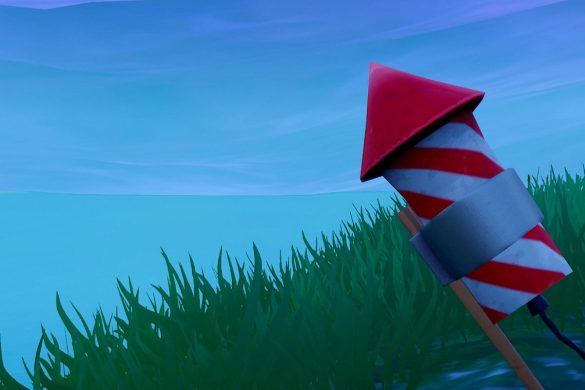 Fortnite Launch Fireworks