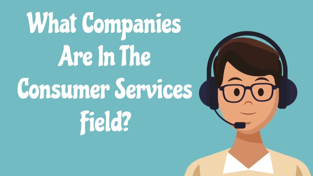 What Companies Are In The Consumer Services Field?