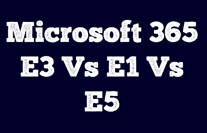 Microsoft 365 E3 