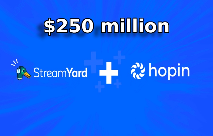 How much did Hopin buy StreamYard for?