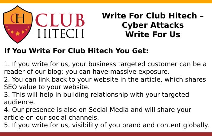 Why Write for Us – Cyber Attacks Write for Us