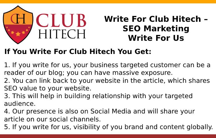 Why Write for Us – SEO Marketing Write for Us