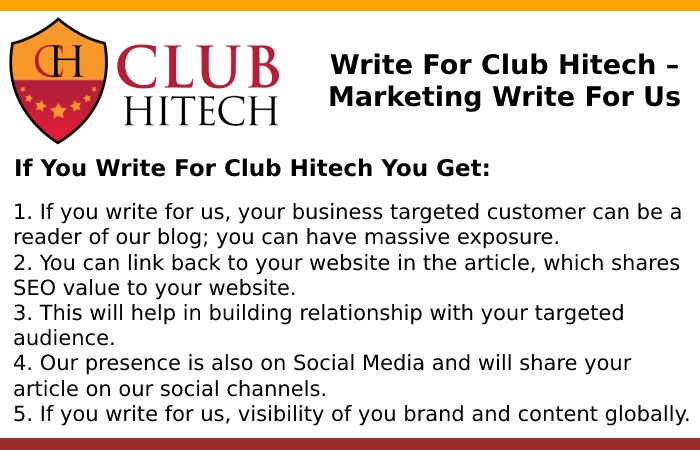 Why Write for Us – Marketing Write for Us