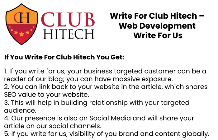 Why Write for Us – Web Development Write for Us