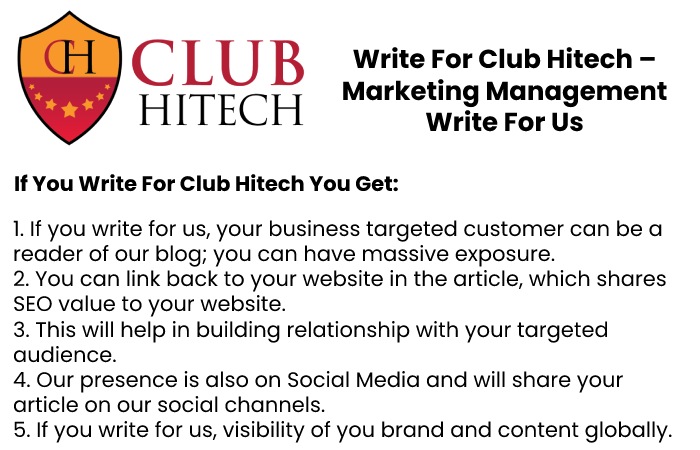 Why Write for Us – Marketing Management Write for Us