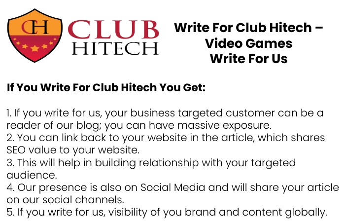 Why Write for Us – Video Games Write for Us