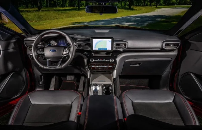 The improvising Interior Design of the New Electric Ford Explorer