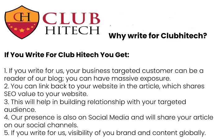 Why write for Clubhitech