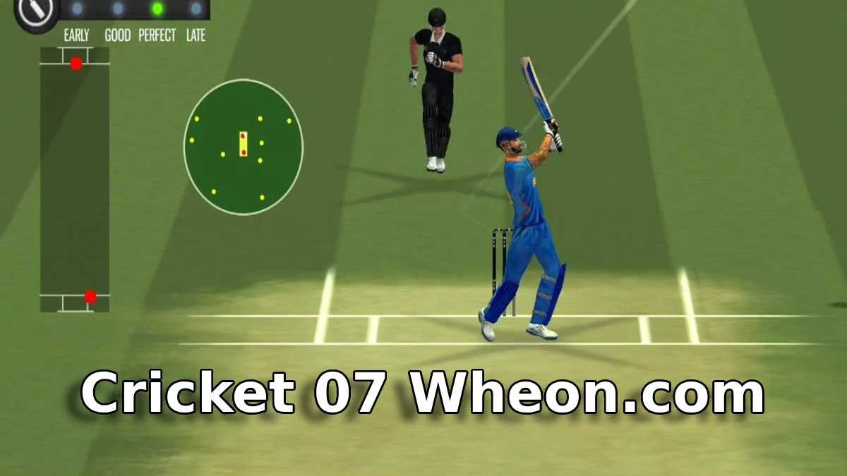 Cricket 07 Wheon.com – Download Free PC Game Win7,10,11