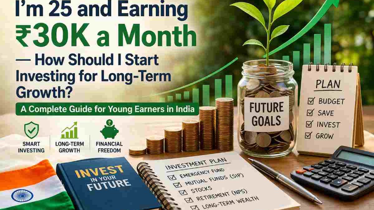I’M 25 And Earning ₹30k A Month How Should I Start Investing For Long-Term Growth? – In India