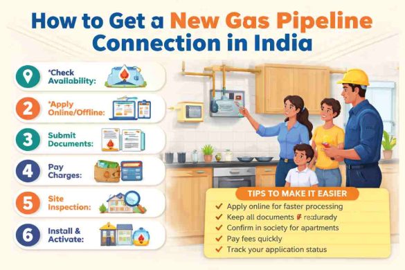 new gas pipeline connection