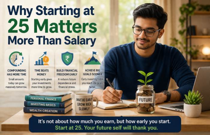 why starting at 25 matters more than salary