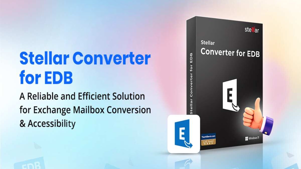 Stellar Converter for EDB: A Reliable and Efficient Solution for Exchange Mailbox Conversion and Accessibility