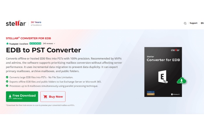 stellar converter edb to pst