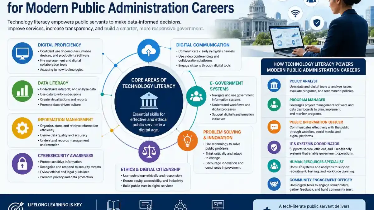 The Technology Literacy Requirements for Modern Public Administration Careers